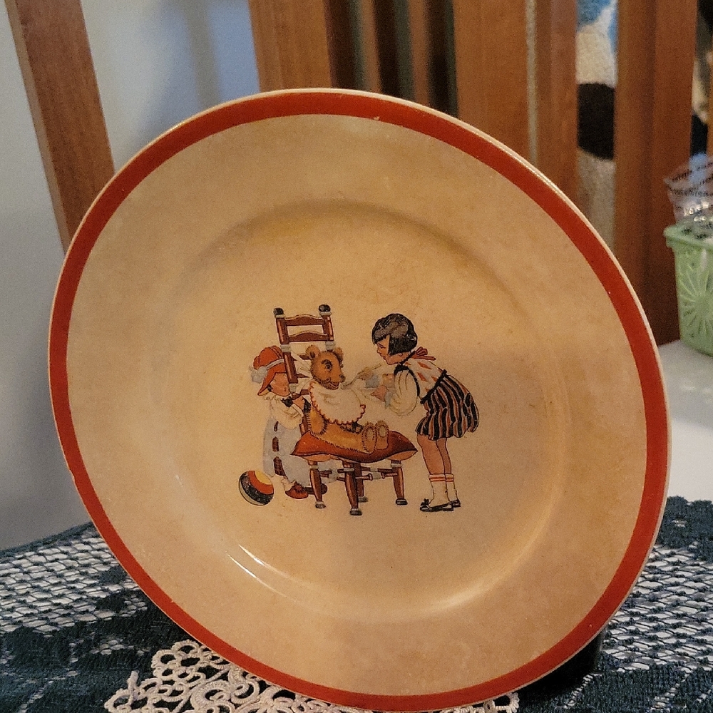 Vintage Baby Food Dish